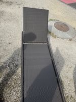 2 Lettini prendisole rattan marrone ottimo stato