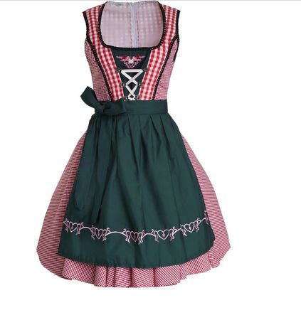 Frauenkostüm Mini-Dirndl Berchtesgaden L