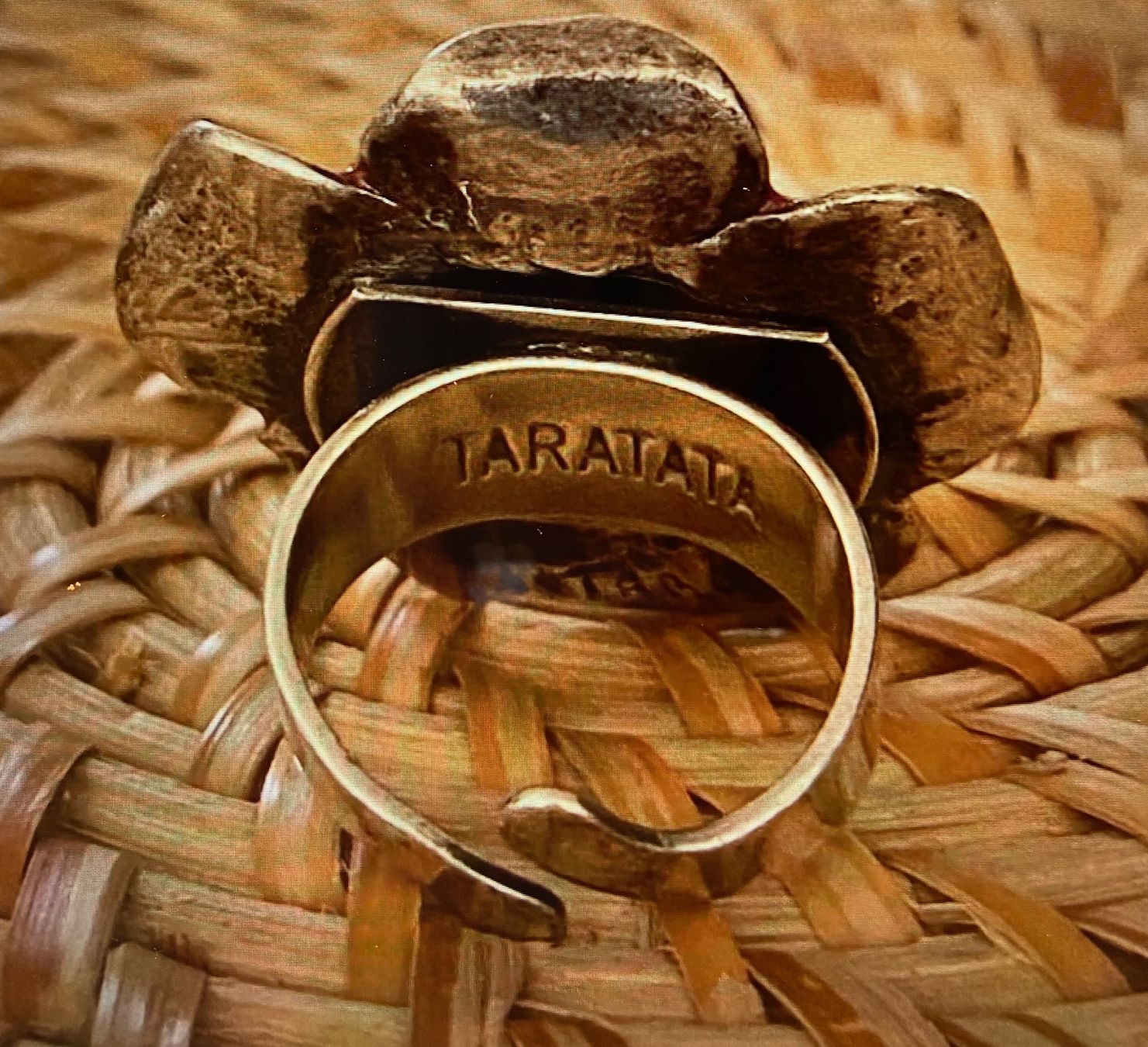 Anelli: TARATATA Bague fleur taille réglable émail acier inoxydable – Nuovo (secondo la descrizione) da Genève venduto da kik_8jd6 3