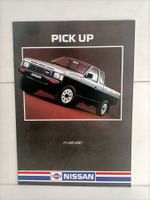 Brochure Catalogue Nissan pick up 2 et 4 roues motrices