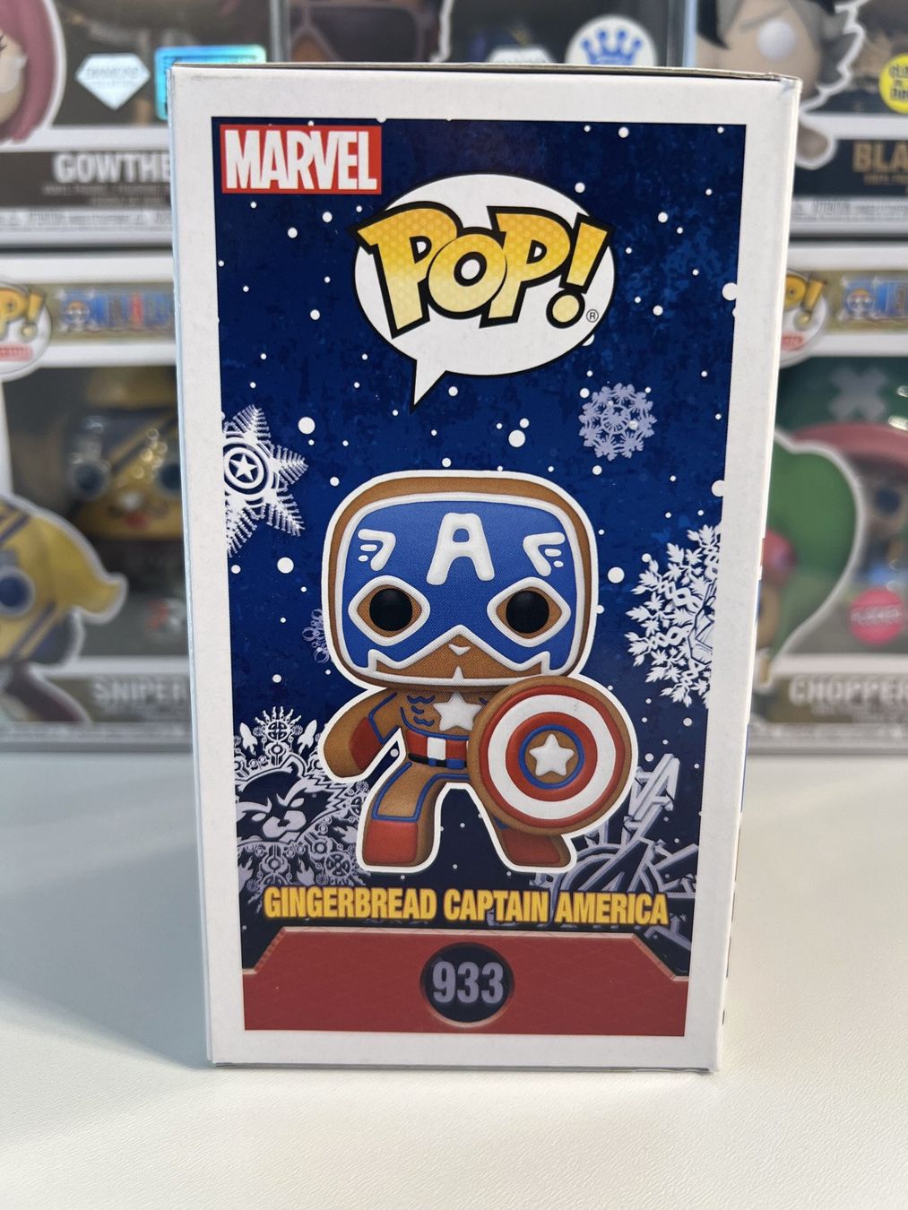 Figuren: Funko POP! Marvel Holiday Gingerbread Captain America – Neu und originalverpackt aus Le Mouret von perfectbijou 1