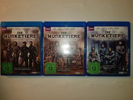 Die Musketiere Staffel 1, 2, 3 [Blu-ray]