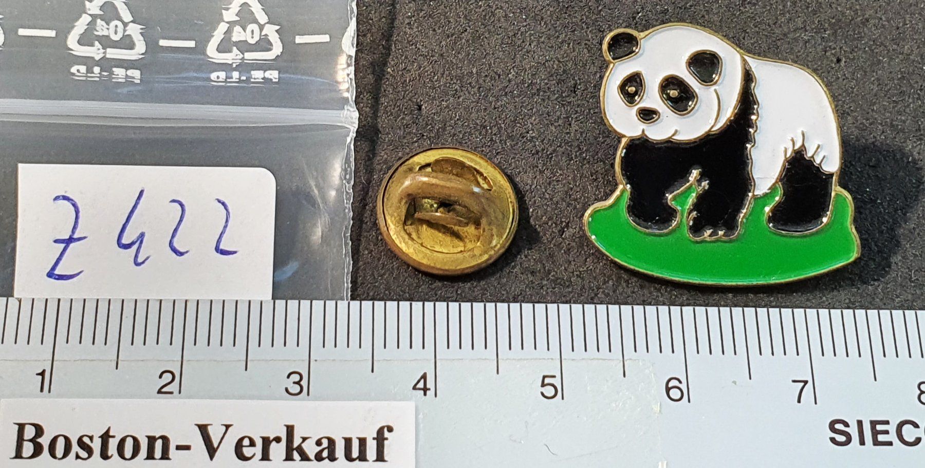 Placchette & Badge: Z422 - Pin Panda Bär – Usato da Reinach BL venduto da Boston-Verkauf 1
