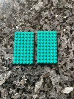 Lego Grundplatten, 2 Stk. in Türkis