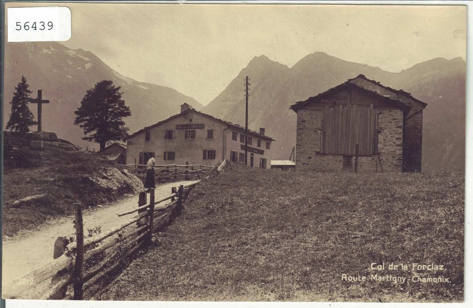 Ansichtskarten: Col de la Forclaz - Route Martigny-Chamonix - animee – Gebraucht aus Ettingen von Kartenplanet