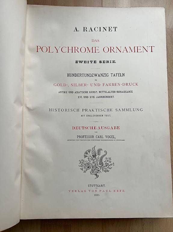 Bücher: Originalband, Das Polychrome Ornament, zweite Serie – Gebraucht aus Allschwil von Hesch13 1