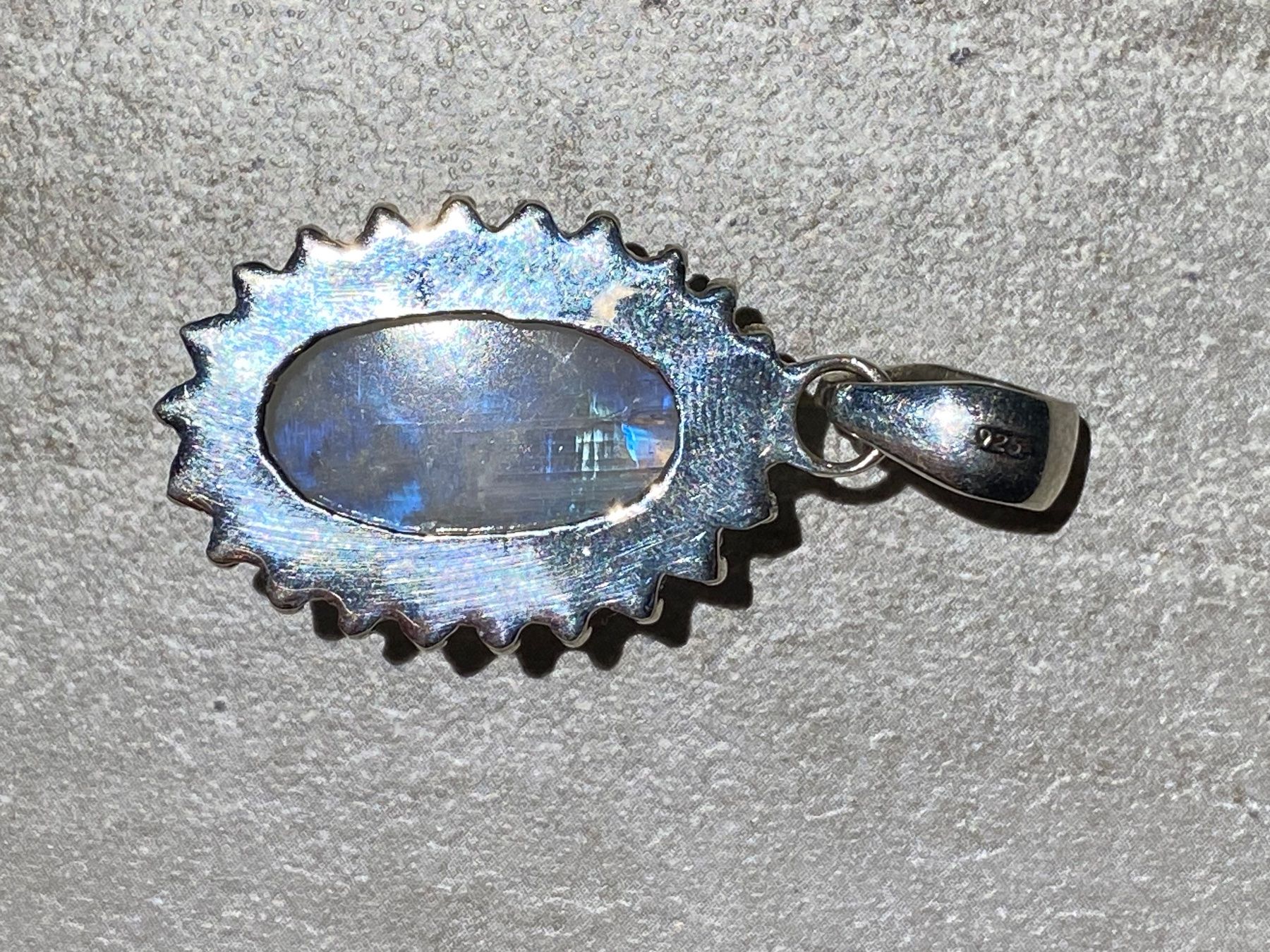 Ciondoli: Moonstone Silber 925 Anhänger orientalisch – Nuovo e nell'imballaggio originale da Laax venduto da Kiki_Kingdom3 1