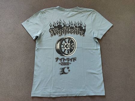 Nightride T-Shirt hellblau L