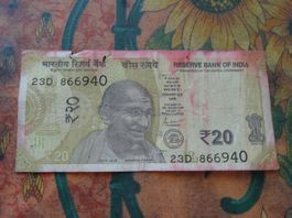 INDE  20  Rupees  Billet