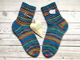 Handgestrickte Socken 🧦🧶Grösse 40/41. DIE Geschenkidee🎁!