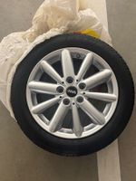 Original Mini Alufelge mit Dunlop Winterreifen 15 Zoll