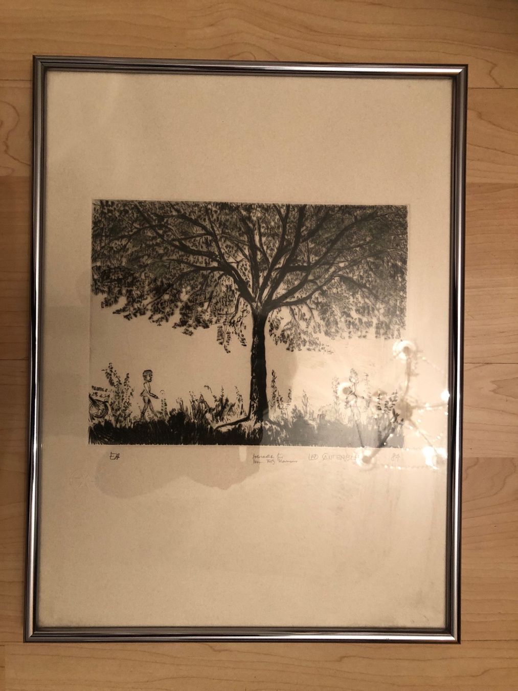 Poster & Bilder: Bild von LEO Gantenbein, 1984 – Gebraucht aus Wald ZH von mlnt 2