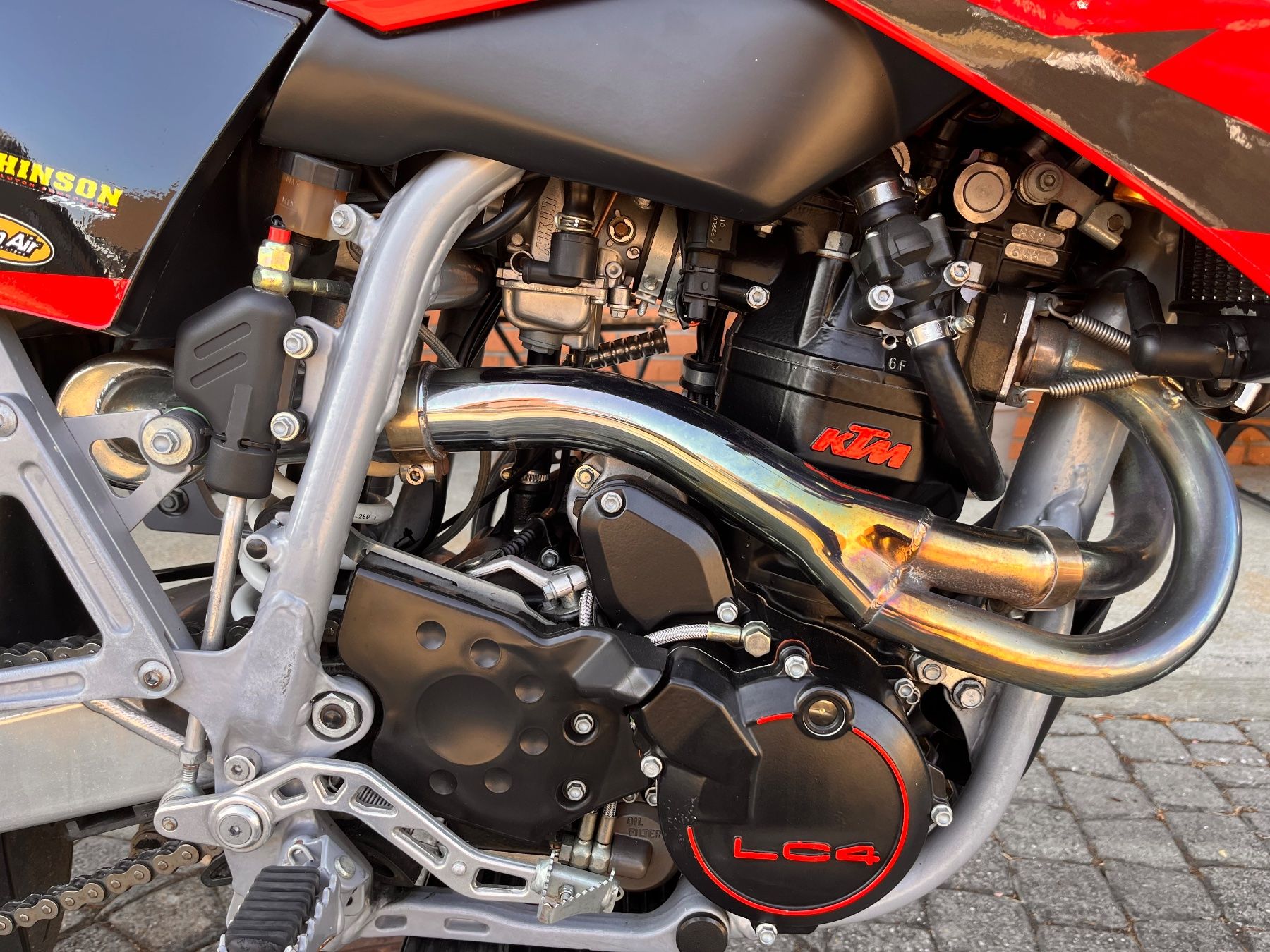 KTM Route: Ktm 640 lc4 Supermoto – D'occasion à Schwadernau par Loeffel58 4