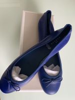Ballerina Königsblau LEDER Gr 41 NEU!!!
