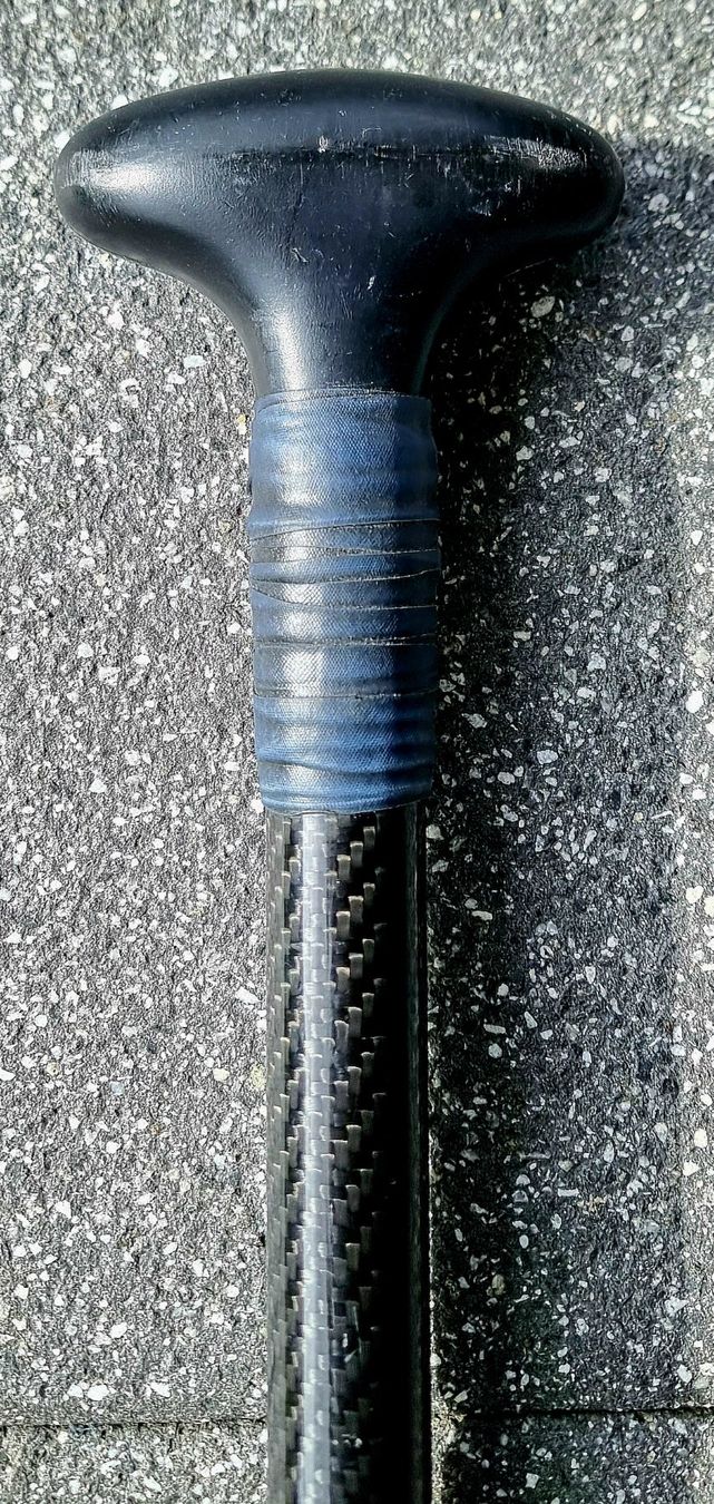 Gommoni, kayak & canoe: Makai-Carbon-SUP-Paddel / einteilig / Länge fix 196cm – Usato da Gempenach venduto da olli1975 4