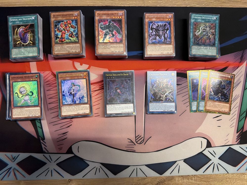 Yugioh Mini Sammlung 530 Karten diverse Sets und Rarität (Gebraucht) in ...
