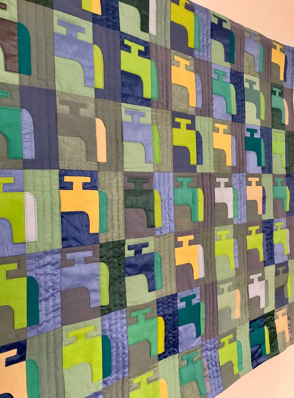 Alle Dekorationen: Wandteppich moderne Kunst – Gebraucht aus Basel von nostanz 3