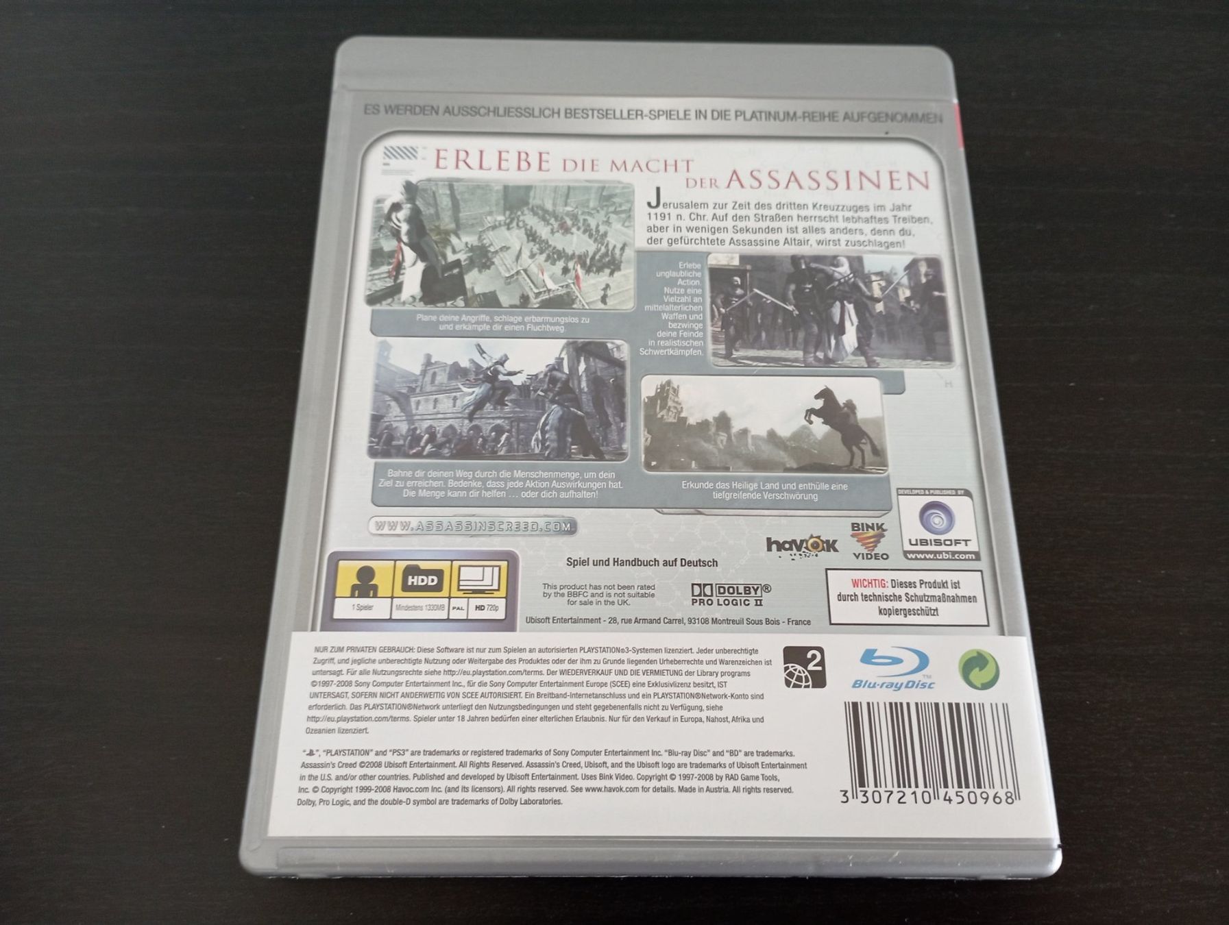 Sony Giochi: PS 3 Assassin's Creed – Usato da Allschwil venduto da pri_9lsr 2