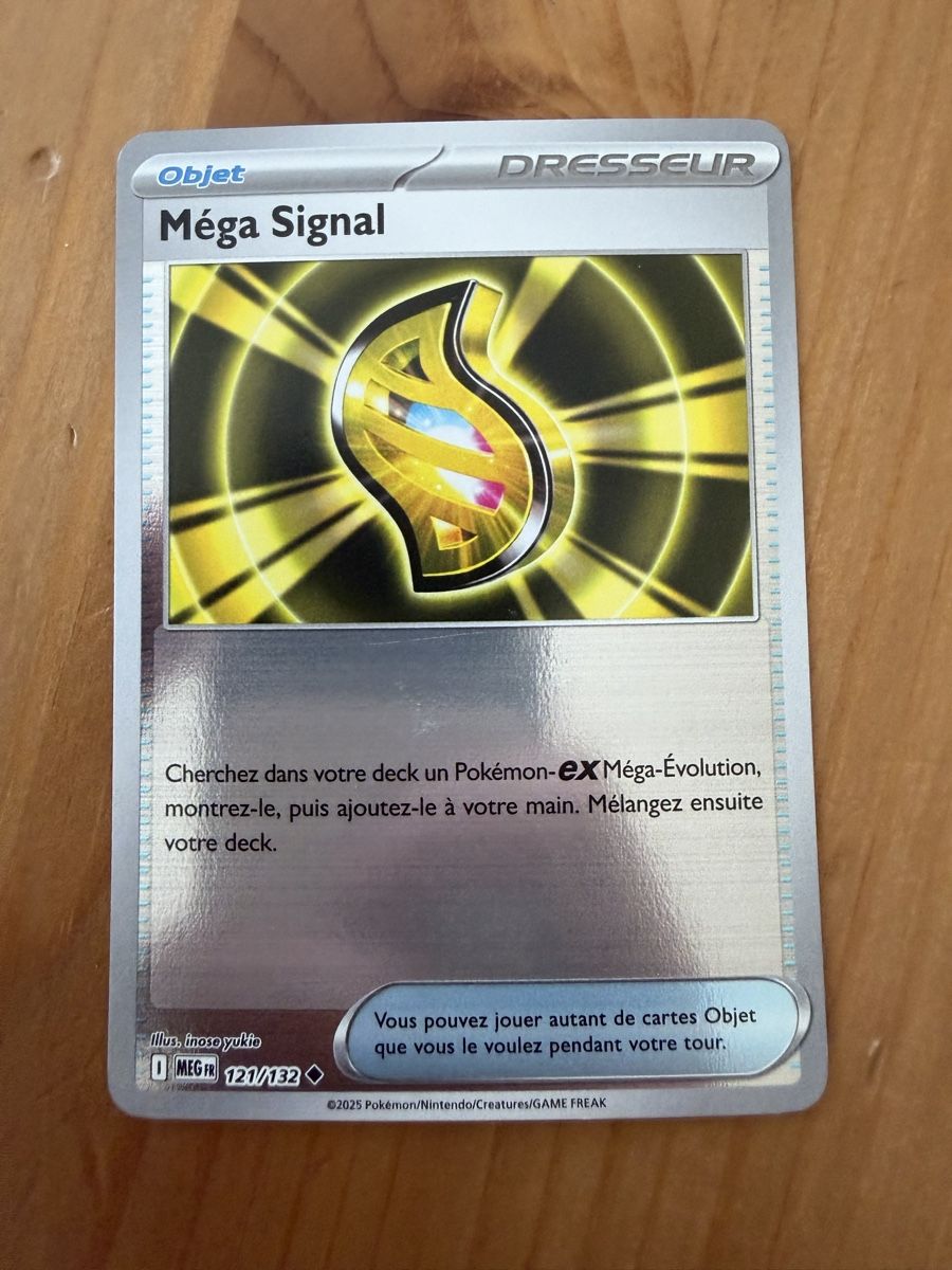 Pokémon Carte collezionabili: Méga Signal (MEG121) – Nuovo (secondo la descrizione) da Vevey venduto da Matx
