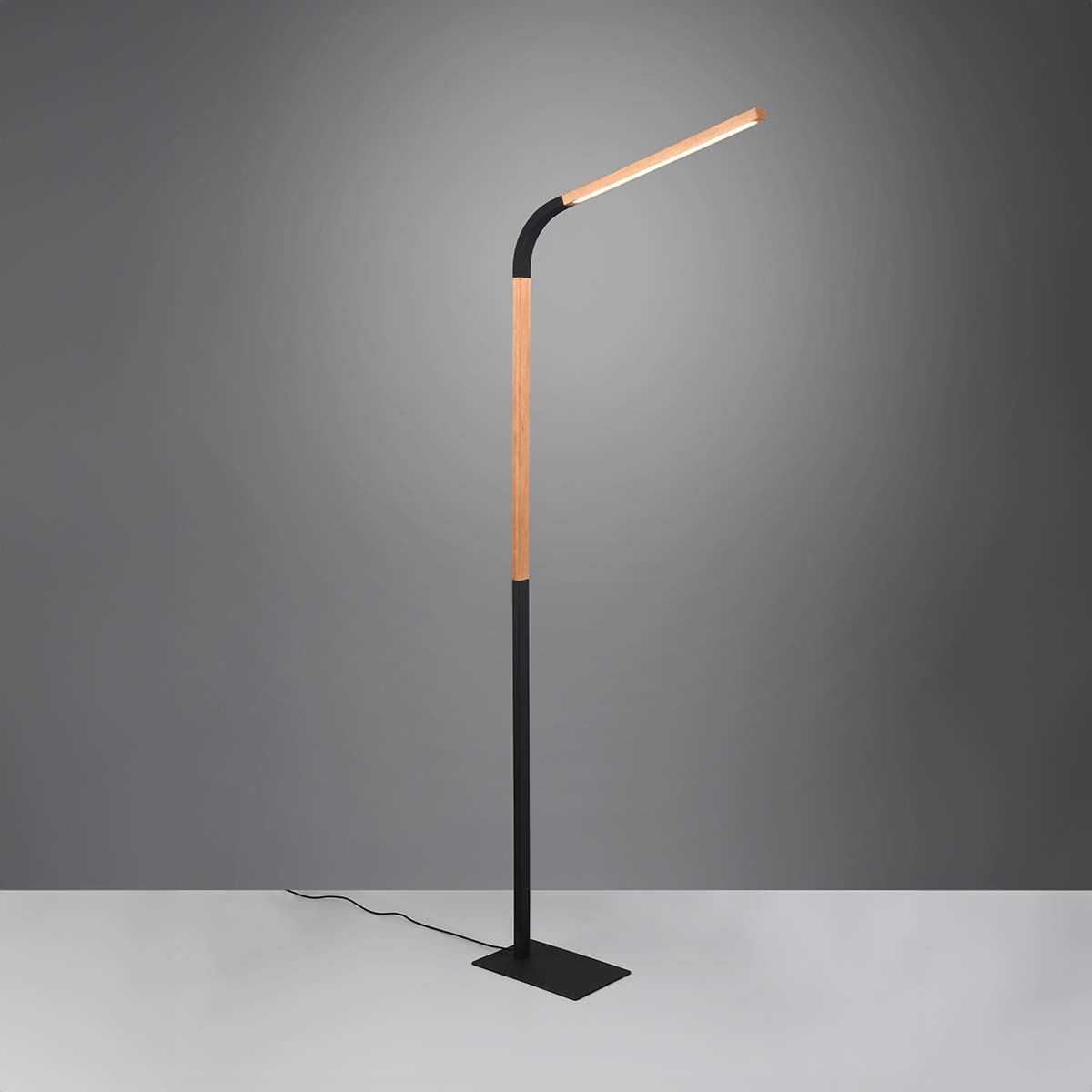 Lampen: LED Stehleuchte, Schwarz, 169 cm Höhe – Neu (gemäss Beschreibung) aus Kreuzlingen von Smart-Light