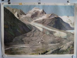 ⭐Schulwandbild Gletscher (Tschierva-Rosegg) Surbek @s #2