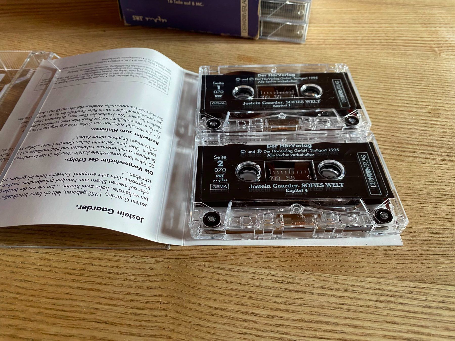 Musicassette: Kassetten-Hörspiel "Sofies Welt" – Usato da Röschenz venduto da Tashroal 4