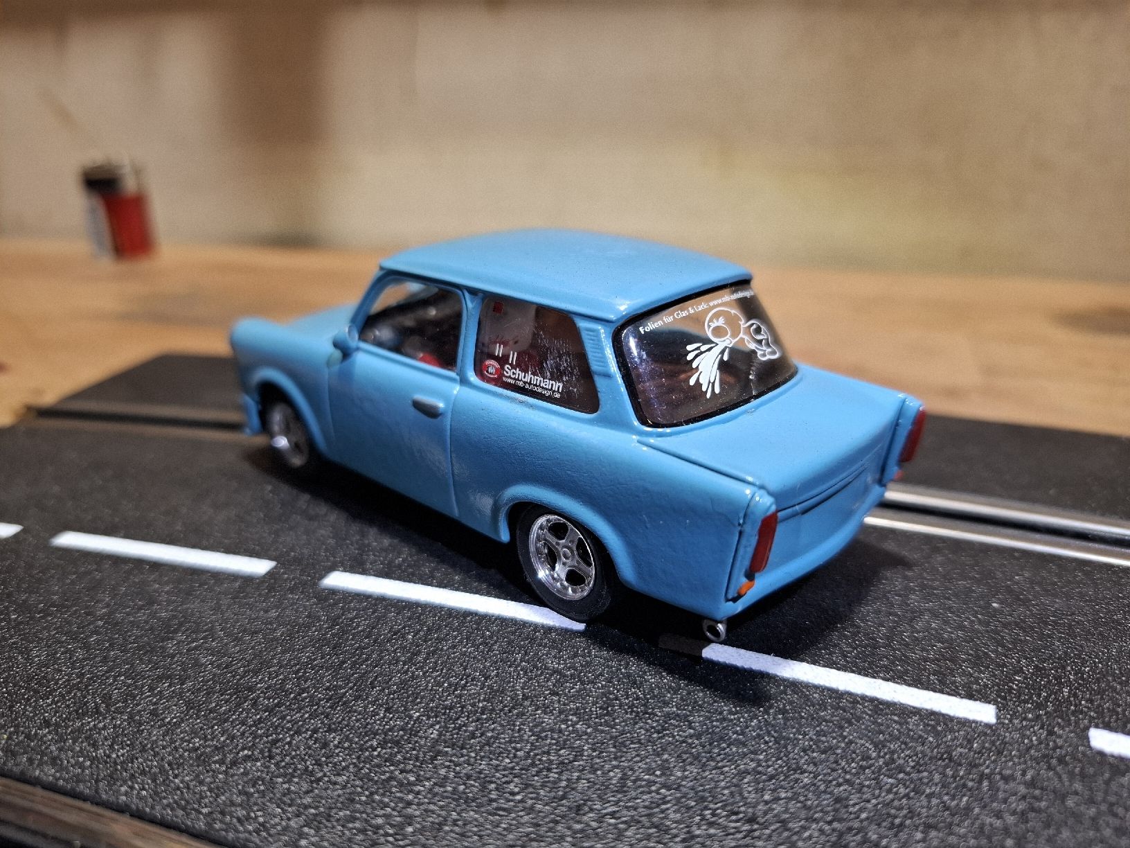 Revell Voitures modèles: Slotcar Trabi – Défectueux à Flaach par maniv6 1