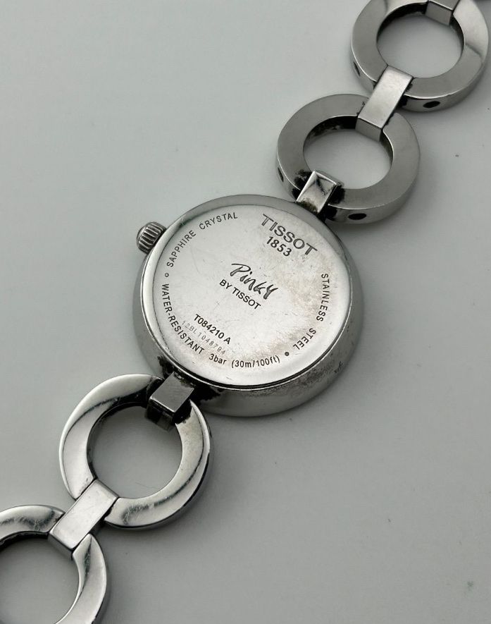 Tissot Orologi: Vintage Tissot 1853 Modell Pinky, Edelstahl – Usato da Untersiggenthal venduto da TimeandShine 2