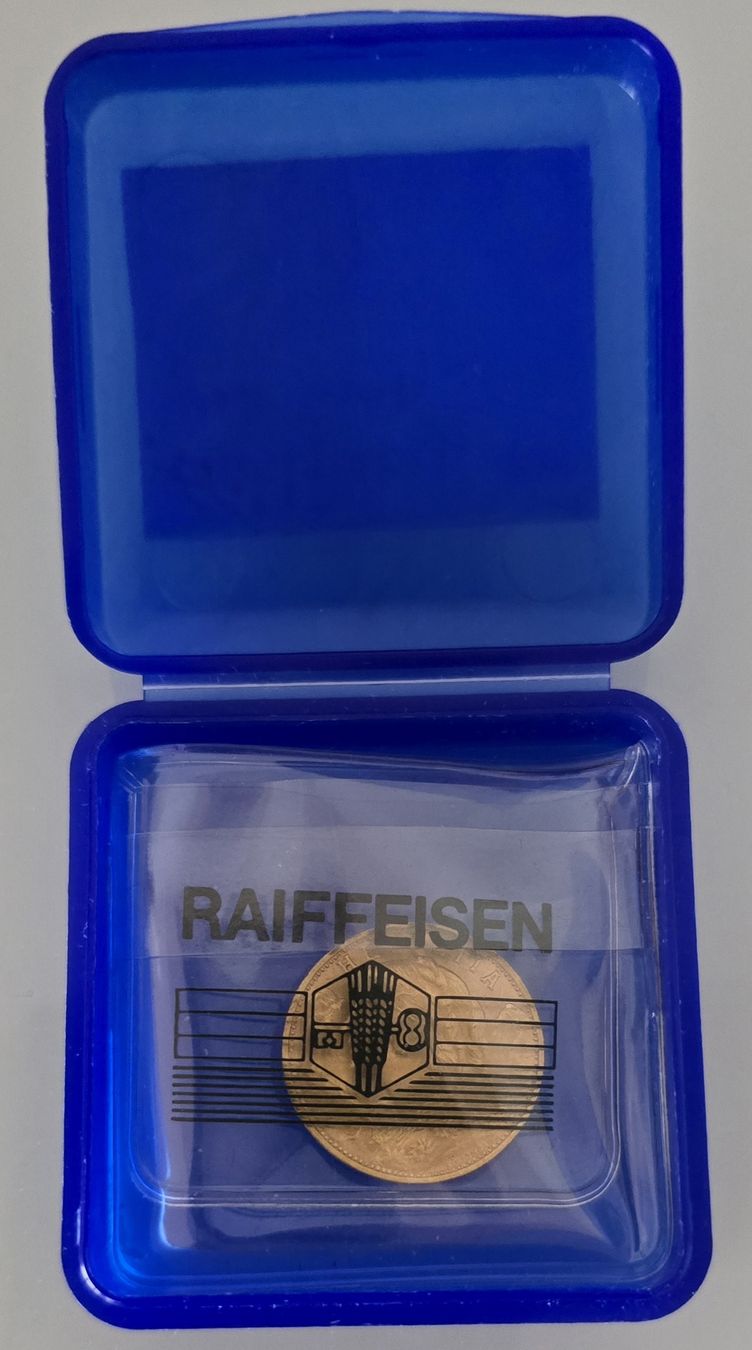 Toutes les monnaies: Goldfreneli 20Fr – Neuf avec emballage d'origine à Ueberstorf par andrea898 2