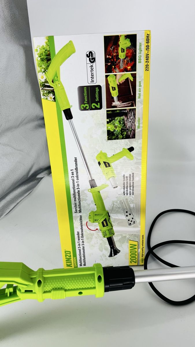 Tutti gli attrezzi: KINZO Multifunktionale 3-in-1 Unkrautvernichter, 2000W – Usato da Jona venduto da Lili.lou 7