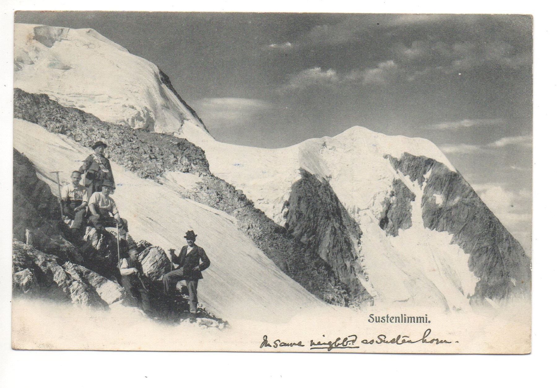 Cartes postales: GADMEN Bergsteiger SUSTENLIMMI – D'occasion à Jona par philajona
