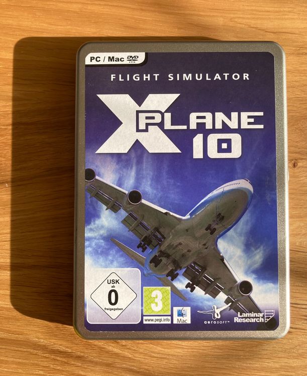 XPlane 10 Flight Simulator PC/Mac (8 DVDROM) (Gebraucht) in Zürich