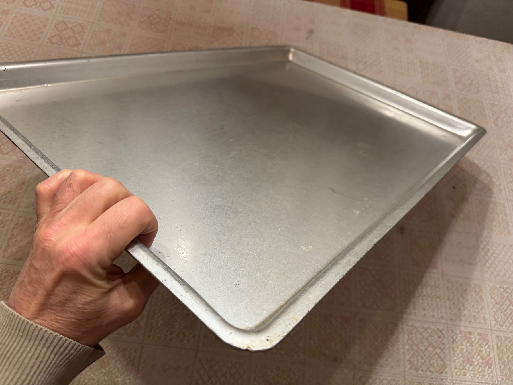 Teglie da forno: Grosses Backblech aus Alu  45 mal 65cm – Usato da Winterthur venduto da sportdisco2 3