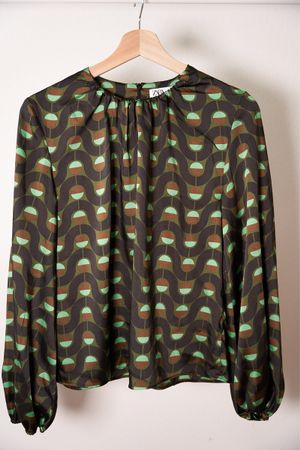 Zara Bluse M mit Print 