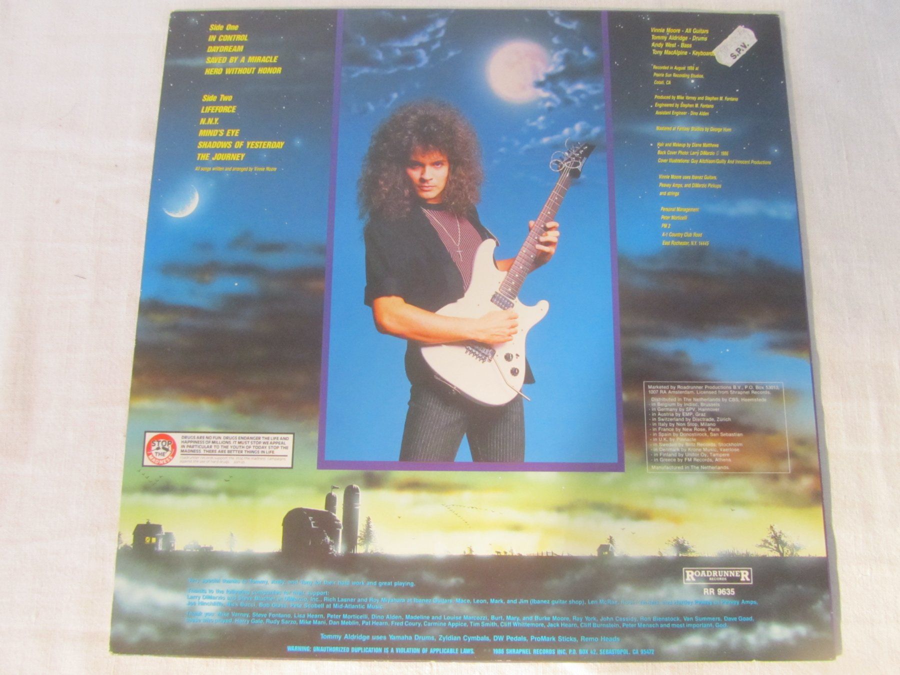 Schallplatten: VINNIE MOORE:  Mind`s Eye – Gebraucht aus Seengen von mikelele 3