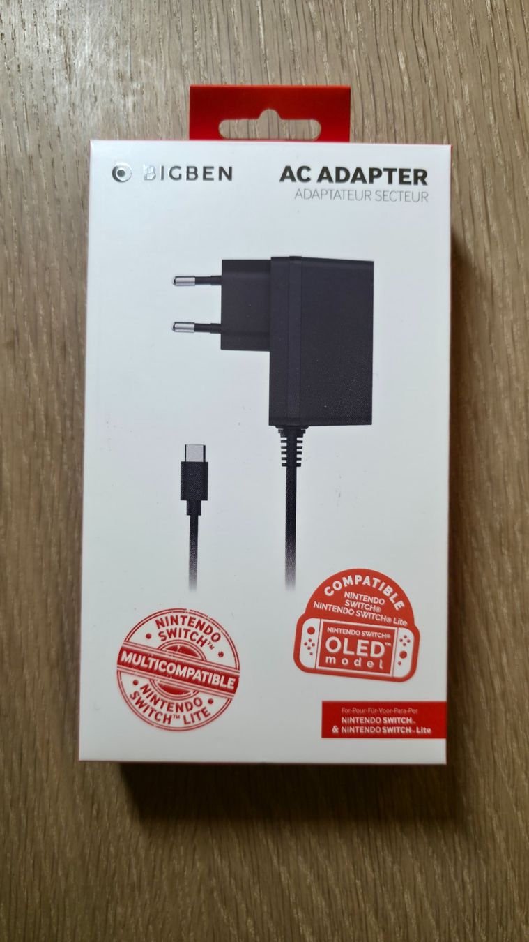 Nintendo Adattatori & Cavi: Konsole, Nintendo Switch, Ladegerät, Bigben AC-Adapter / OVP – Nuovo (secondo la descrizione) da Sirnach venduto da TheMrFreeman 1