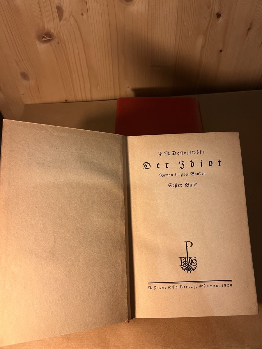 Libri: F. M. Dostojewski – Der Idiot – Usato da Muralto venduto da dan_pf8r 1