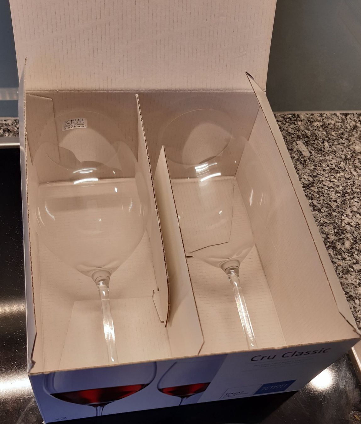 Schott Bicchieri: 2x Rotwein Gläser - SCHOTT Zwiesel – Nuovo (secondo la descrizione) da Zürich venduto da tobiasscheid 1