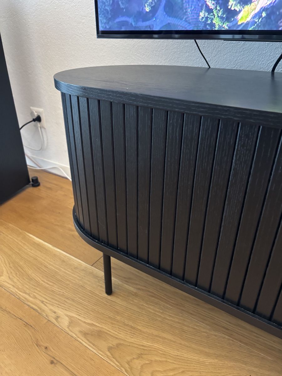 TV Möbel: TV Lowboard/Möbel Schwarz Echtholzfurnier – Gebraucht aus Biberstein von LOREDANADF1 1