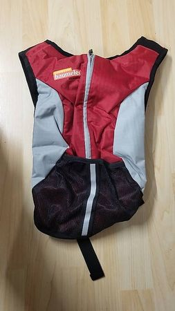 3 Rucksäcke blau, rot, braun