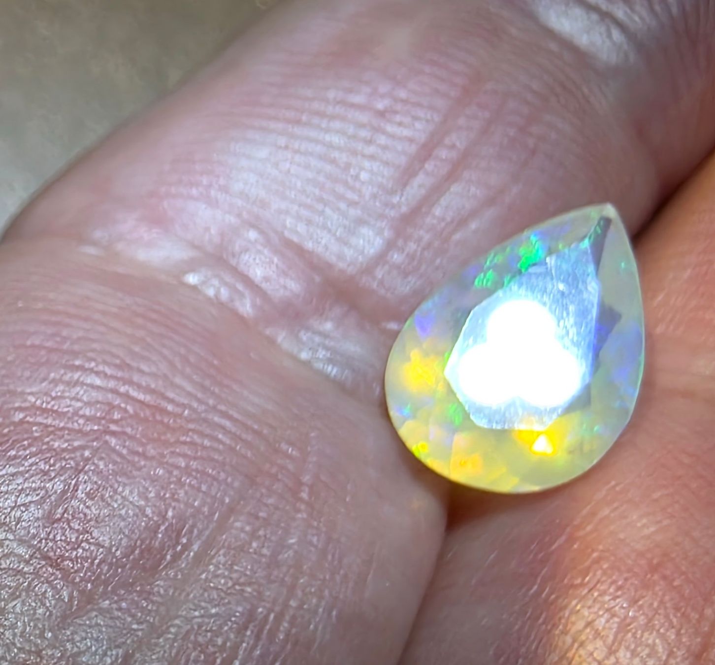 Edelsteine: 1,60 ct Welo Opale naturelle facettée – Gebraucht aus Carouge GE von Crystal_Energy 6