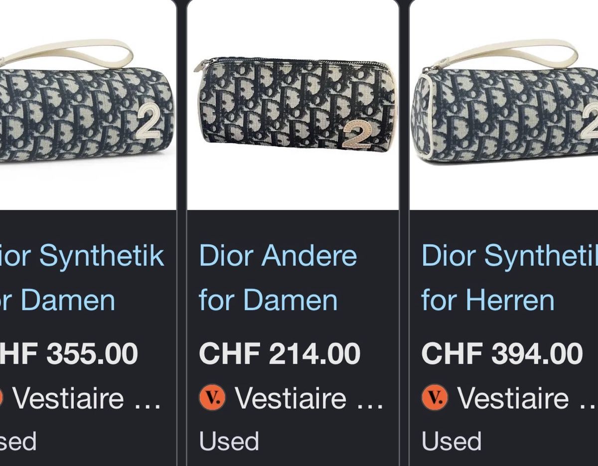 Dior Kosmetikkoffer: DIOR Trotter Pattern Number 2 – Gebraucht aus Winterthur von Atelier.W.Maison 1
