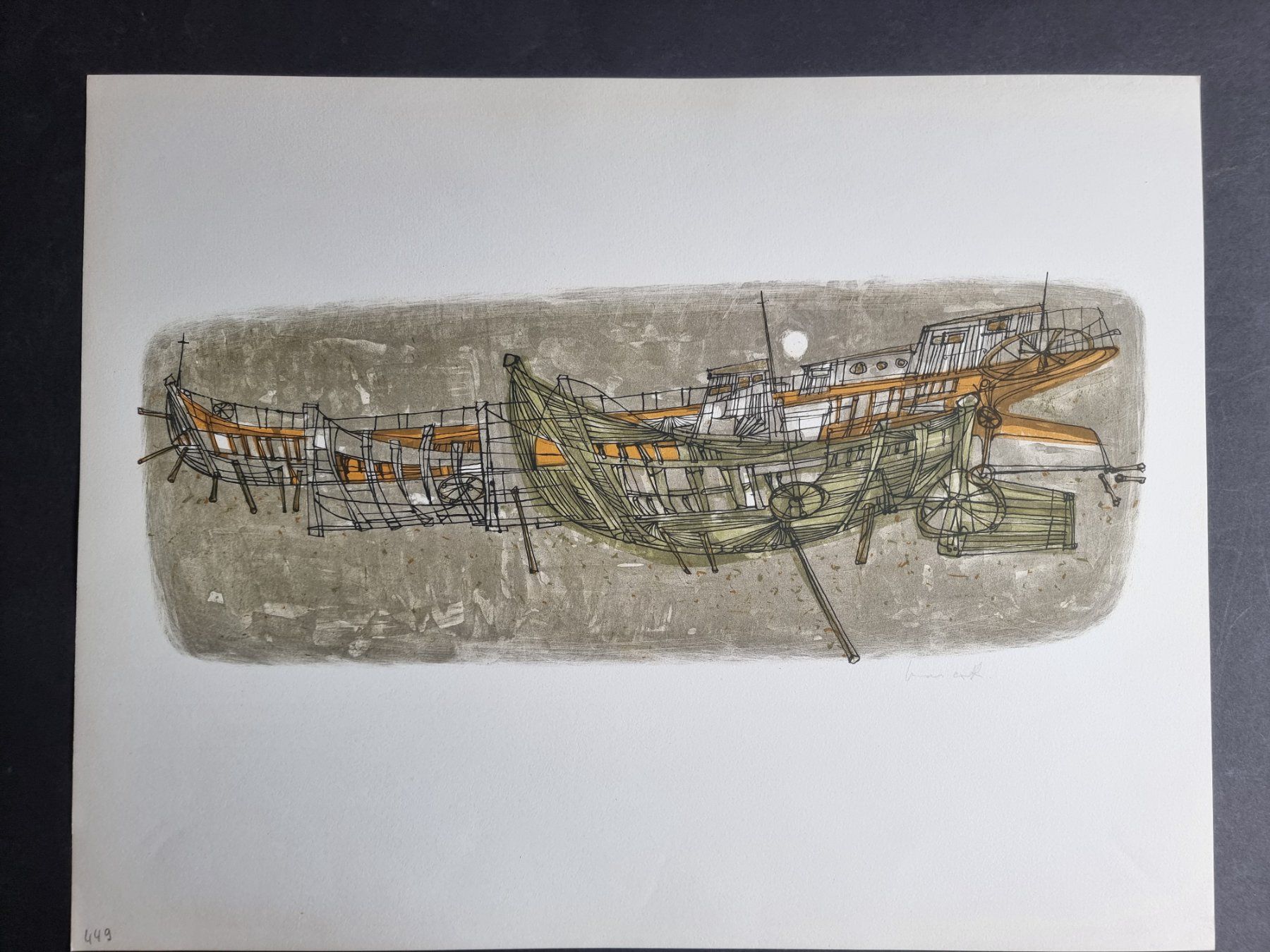 Grafica & Litografie: MARCO RICHTERICH LITHOGRAPHIE  SIGNIERT – Usato da Gersau venduto da kunst-online 2