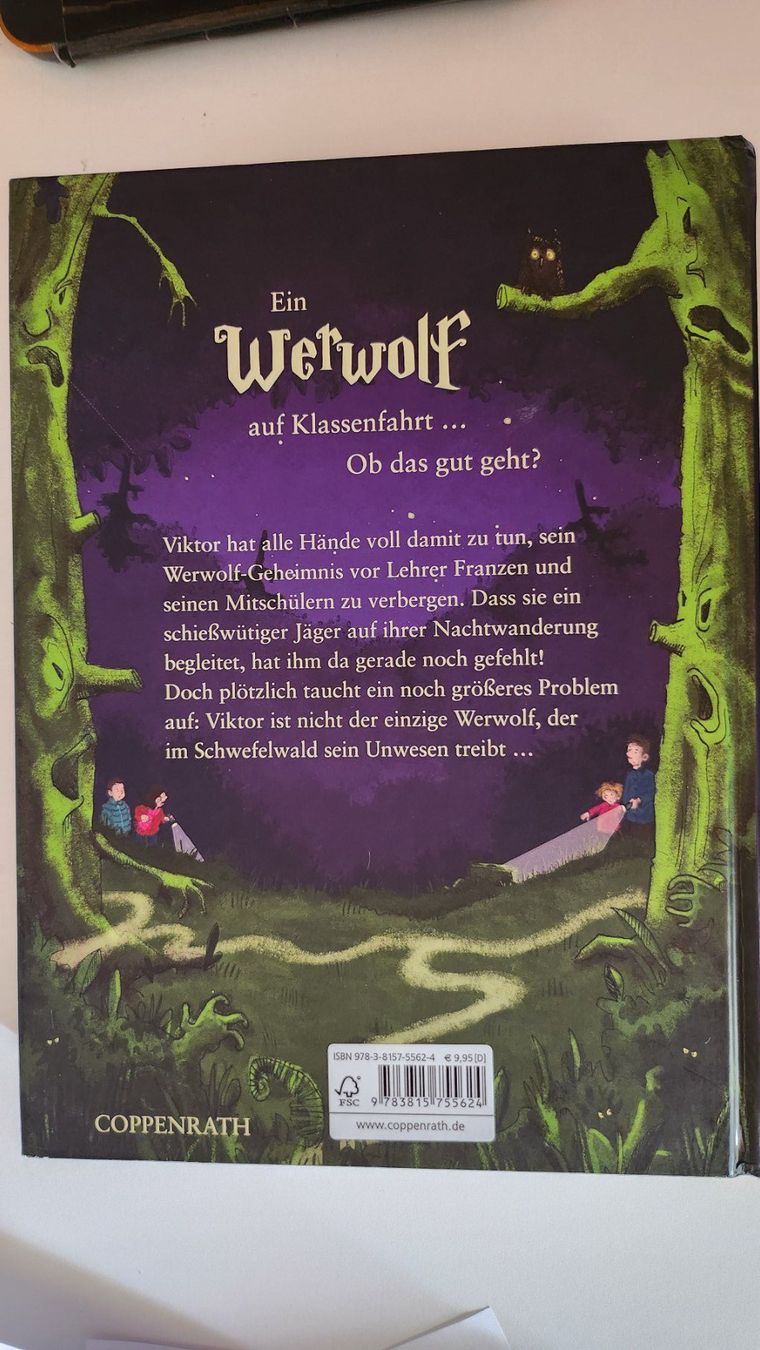 Libri: Viktor Werwolf -Klassenfahrt in den Schwefelwald – Usato da Dietikon venduto da Buchantiqdietikon 1