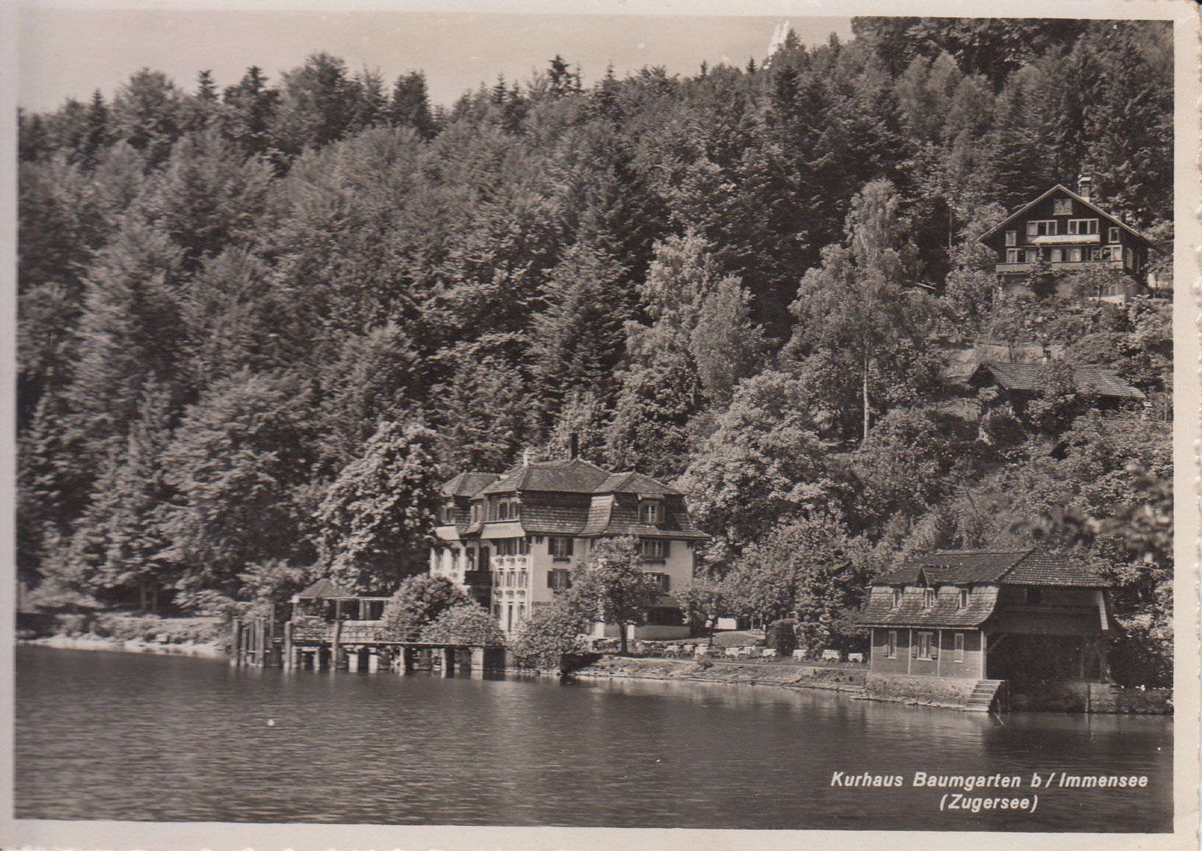Ansichtskarten: Immensee 1946 – Gebraucht aus Bürglen TG von StampGraf