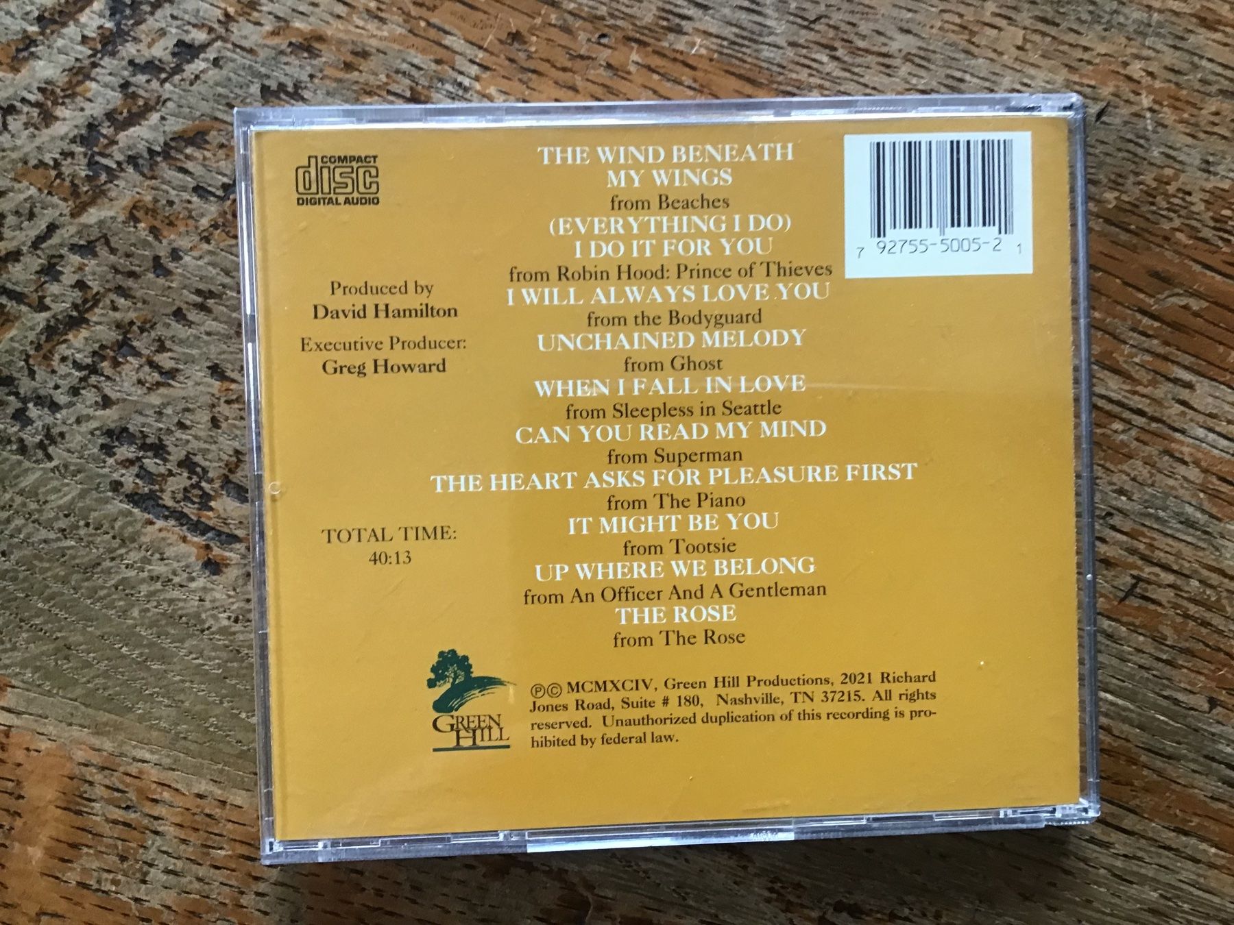 CD: CD David Hamilton piano solo – Usato da Fully venduto da Ruby97 2
