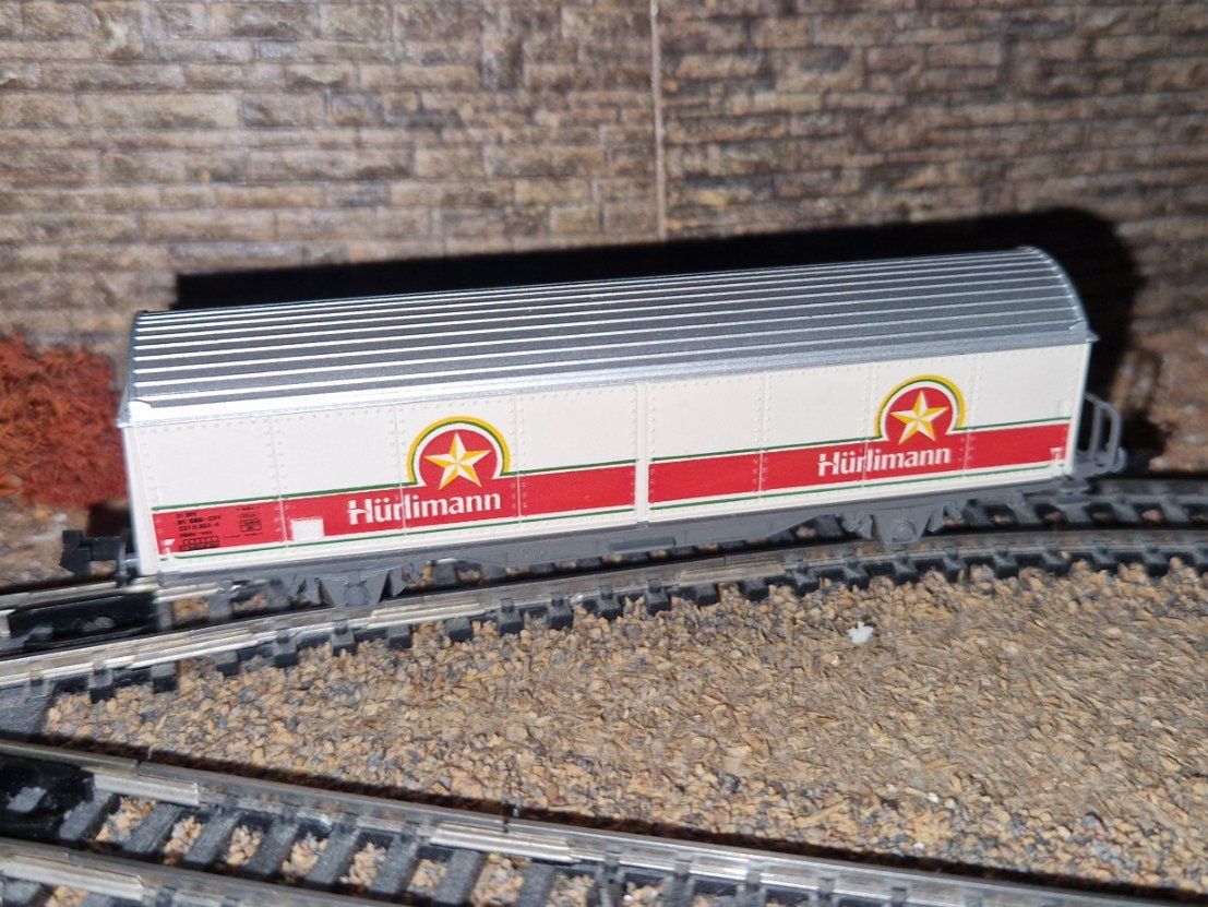Roco Modellini di ferrovie: Roco Spur N SBB Habis "Hürlimann Bier" – Usato da Unterengstringen venduto da b.kaiser81 4