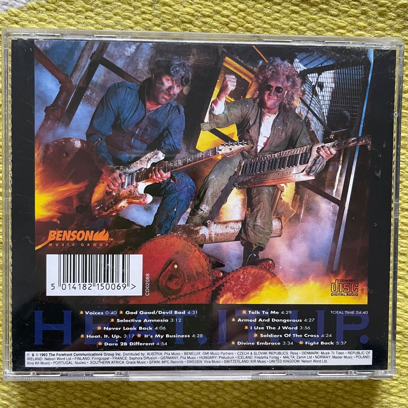 CD: DEGARMO&KEY-HEAT.IT.UP. – Usato da Rorschacherberg venduto da CD-Roli 1