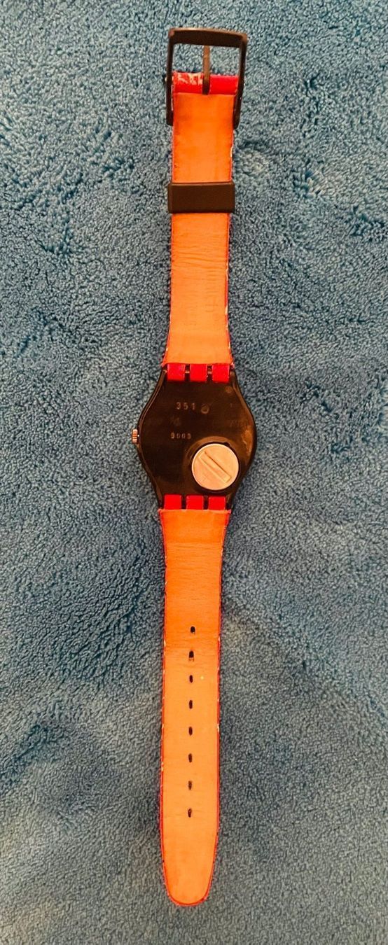 Swatch Orologi: Swatch Gent TRASH (GB154), 1994. – Usato da Niederweningen venduto da baghirac 4