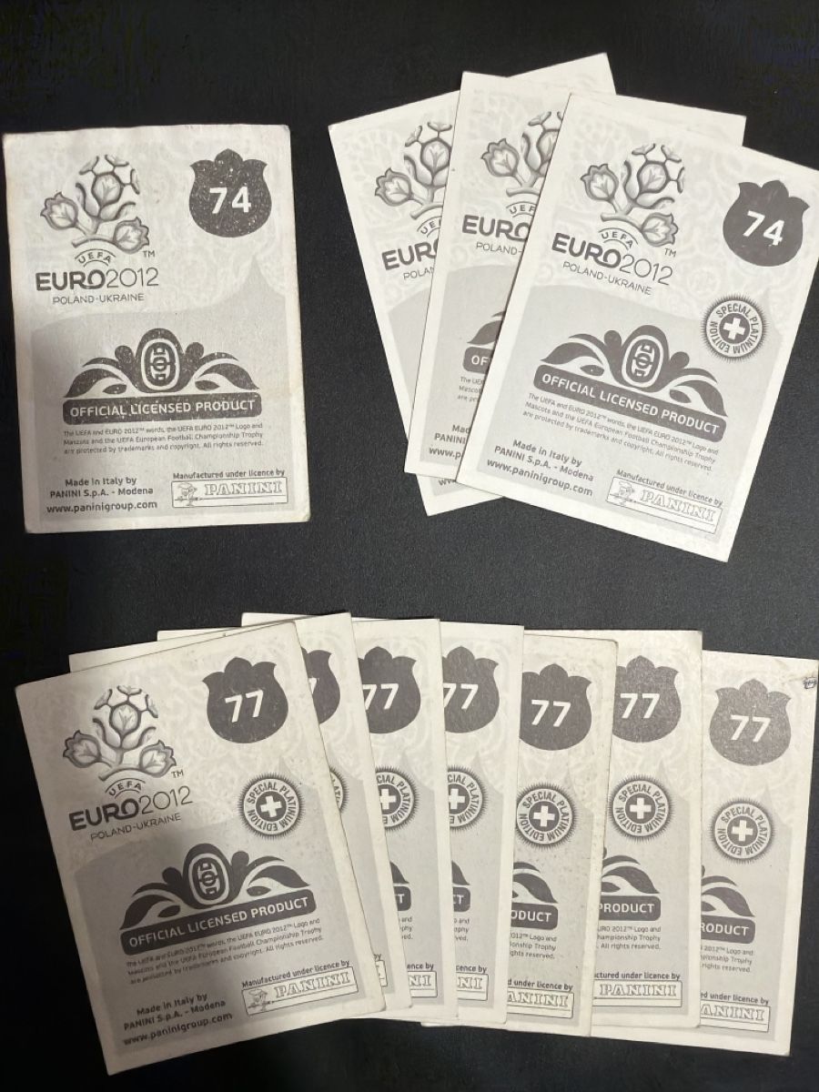 Panini Carte collezionabili: Robert Lewandowski Sticker Panini Euro 2012 – Difettoso da wynigen venduto da Birnenmus 1